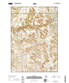 River Falls West 2018 topographic map thumbnail