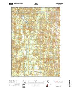Rock Dam Lake 2018 topographic map thumbnail