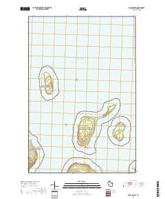 Rocky Island 2018 topographic map thumbnail