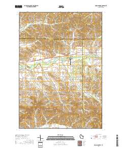 Rossman Creek 2018 topographic map thumbnail