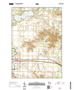 Rusk 2018 topographic map thumbnail