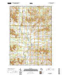 Sand Creek 2018 topographic map thumbnail