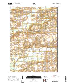 Sand Spring Creek 2018 topographic map thumbnail