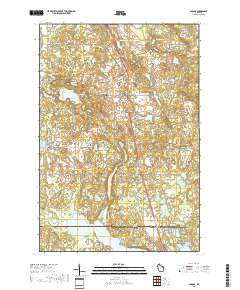 Sarona 2018 topographic map thumbnail