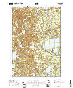 Sayner 2018 topographic map thumbnail
