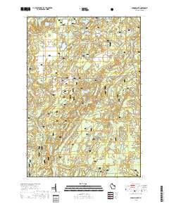 Shadow Lake 2018 topographic map thumbnail
