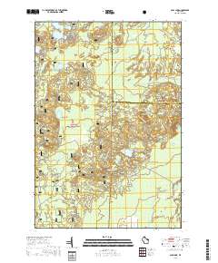 Shay Lake 2018 topographic map thumbnail