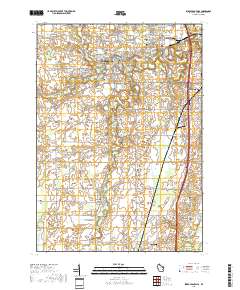Sheboygan Falls 2018 topographic map thumbnail