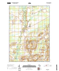Shiocton 2018 topographic map thumbnail