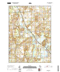 Silver Lake 2018 topographic map thumbnail