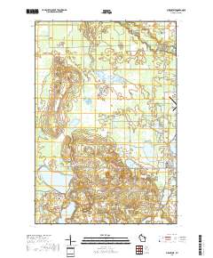 Siren West 2018 topographic map thumbnail