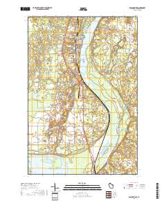 Solon Springs 2018 topographic map thumbnail