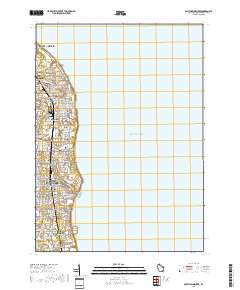 South Milwaukee 2018 topographic map thumbnail