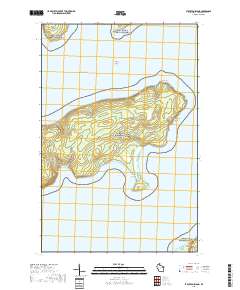 Stockton Island 2018 topographic map thumbnail