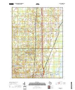Suamico 2018 topographic map thumbnail