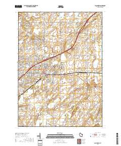 Sun Prairie 2018 topographic map thumbnail