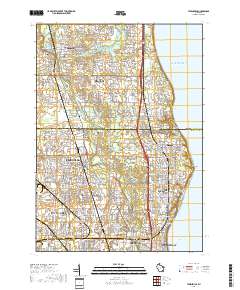 Thiensville 2018 topographic map thumbnail