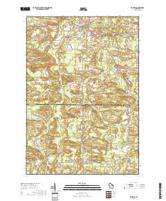 Tigerton 2018 topographic map thumbnail