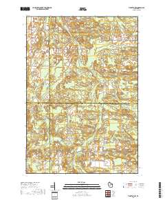 Tigerton NW 2018 topographic map thumbnail