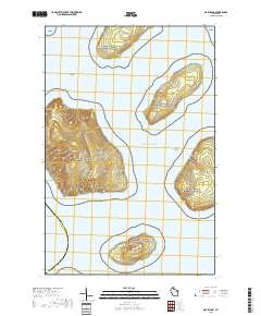 Oak Island 2018 topographic map thumbnail