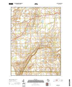 Oakfield 2018 topographic map thumbnail