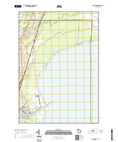 Oconto East 2018 topographic map thumbnail
