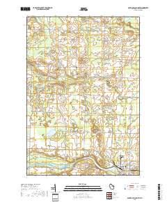 Oconto Falls North 2018 topographic map thumbnail