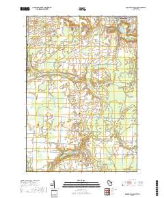 Oconto Falls South 2018 topographic map thumbnail