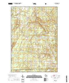 Ogema 2018 topographic map thumbnail