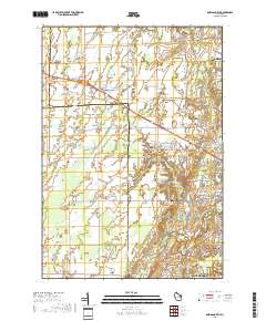 Oneida North 2018 topographic map thumbnail
