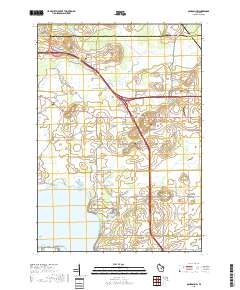 Oshkosh NW 2018 topographic map thumbnail