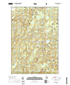 Otter Lake 2018 topographic map thumbnail