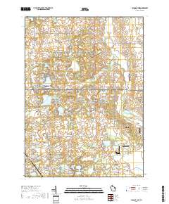 Paddock Lake 2018 topographic map thumbnail