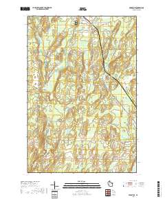 Peeksville 2018 topographic map preview