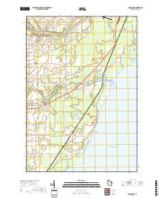 Pensaukee 2018 topographic map thumbnail