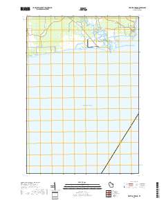 Peshtigo Harbor 2018 topographic map thumbnail