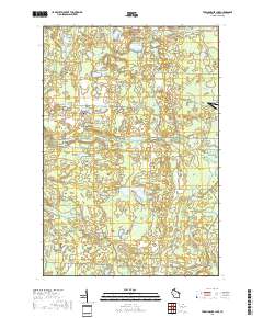 Town Corner Lake 2018 topographic map thumbnail