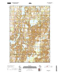 Trade Lake 2018 topographic map thumbnail