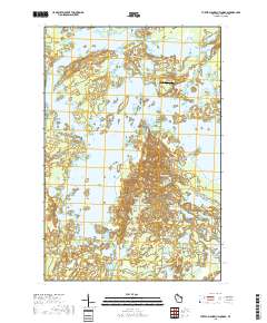 Turtle-Flambeau Flowage 2018 topographic map thumbnail