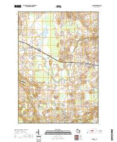 Valders 2018 topographic map thumbnail