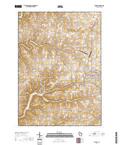Viroqua 2018 topographic map thumbnail