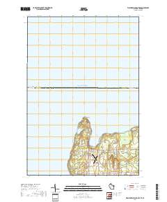 Washington Island NW 2018 topographic map thumbnail