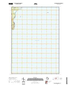 Washington Island SE 2018 topographic map thumbnail