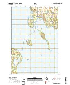 Washington Island SW 2018 topographic map thumbnail