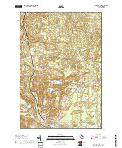 Wausaukee North 2018 topographic map thumbnail