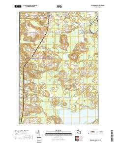 Wausaukee South 2018 topographic map thumbnail