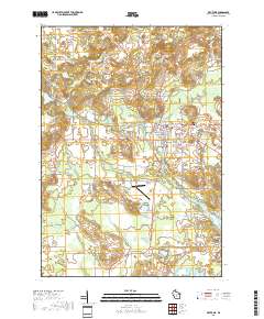 Wautoma 2018 topographic map thumbnail