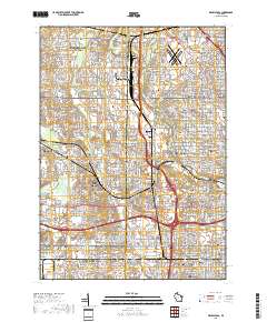 Wauwatosa 2018 topographic map thumbnail