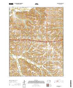 Swede Creek 2018 topographic map thumbnail