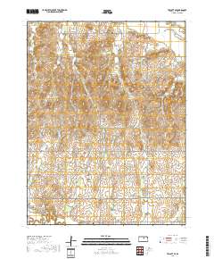 Tescott SE 2018 topographic map thumbnail